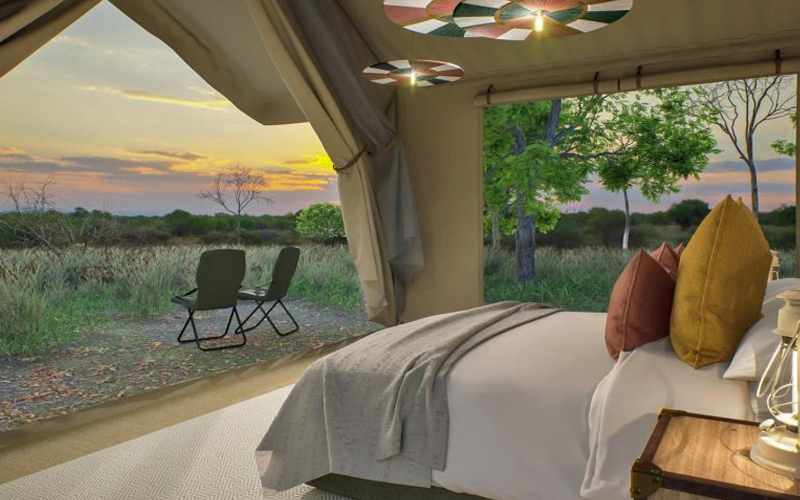 Stay in a Luxury Safari Tent – Sleep Under the Stars!